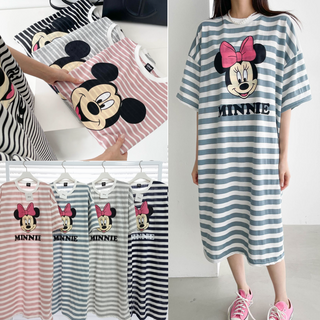라라로엔픽 미키마우스 정품 99 빅사이즈 홈원피스 반팔 국내 제작 12종