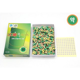 강화쑥 미니뜸(약) 180개입 쑥뜸 쑥봉 붙이는뜸, 1개, 1개