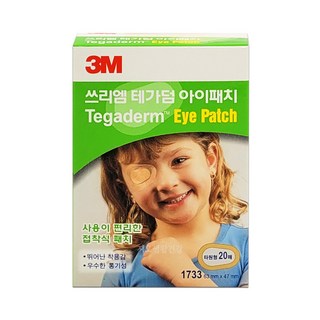 3M 쓰리엠 테가덤 아이패치 20매입, 20매, 1개
