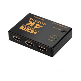標準4K2K HDMI 3進1出切換器 機上盒/螢幕切換器 三進一出, 1個, UH-7593