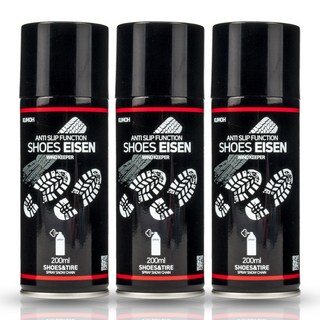 케이모터스 뉴슈젠 슈즈&타이어 스프레이체인 신발 차량 타이어 공용, 3개, 200ml