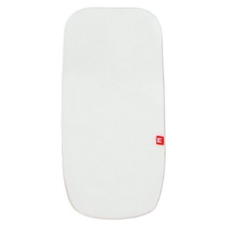 透氣嬰兒床中床涼蓆, 1個, 白