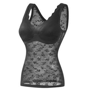 한미 초경량 쿨망사 심리스 인견 볼륨캡 브라런닝