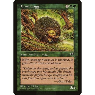 魔法風雲會 幻景系列 Brushwagg 牌卡, 詳見包裝