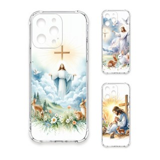 24H快速出貨 TRON 三星 A51 耶穌水彩 四角防摔 軟殼 手機殼