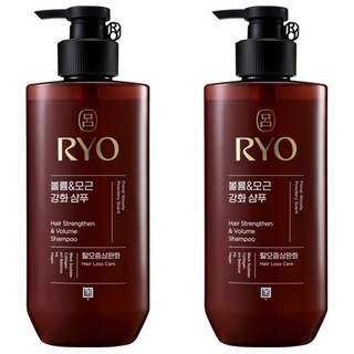 RYO 呂 韓方頭皮瞬效修護洗髮精 豐盈蓬鬆 480ml, 2件