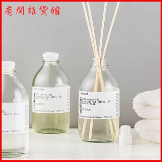 鹽水瓶香薰擴香液體精油室內安神助眠持久清新空氣藤條香氛 室內擴香瓶 擴香棒 室內擴香 芳香劑 室內香氛 香氛瓶 室內擴香, 1個, 週二（蘭花）,PUEBCO擴香