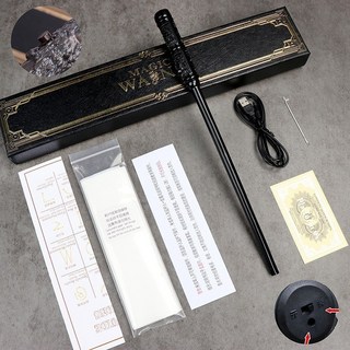 魔法噴火魔杖 火焰棒 Cosplay道具 派對裝扮魔杖 節日魔法棒 生日禮物 交換禮物, 1個, 4mm口徑哈利+2張50*20cm耗材