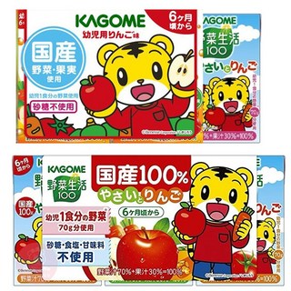 可果美 巧虎蔬果汁3入組 (野菜生活/綜合蔬果汁) 搭配和光堂寶寶蔬菜果汁，日本原裝進口，寶寶健康成長首選, 3包, 巧虎-蔬果汁3入 / 9017