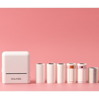 DULABEL 두라벨 라벨프린터 전용 라벨지, 화이트사각 5×2, 1개