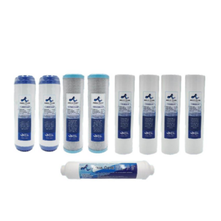 Aqua Care 五道式RO逆滲透純水機 75GPD家用淨水器，高效過濾，安全飲水, 加購初過濾濾芯组 標準全配