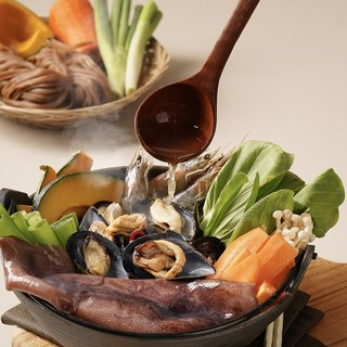 장단콩 용궁칼국수 밀키트 / 2인분, 300mg, 1세트