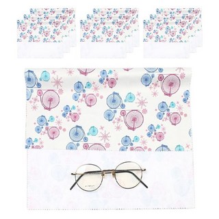 멜라크메 왕 특 대형 30x40cm 극세사 안경닦이 한발자전거 클리너 10장