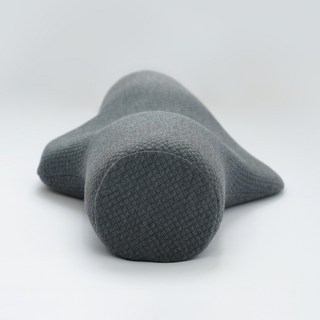 피어17 오징어베개 낮은 경추베개 거북목 일자목 목디스크, 1개, 그레이