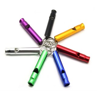 비상호각 조난용호루라기 휴대용열쇠고리휘슬, 그린, 1개