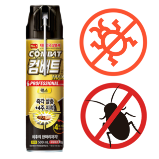 때깔좋은집 빈대퇴치제 즉각살충 4주지속 집먼지 진드기 바퀴벌레 국내제조 500ml, 1개