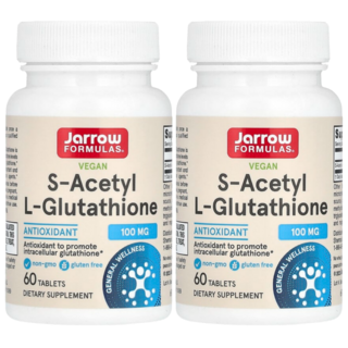 자로우 포뮬라스 S 아세틸 L 글루타치온 100mg 60정 1+1, 2개