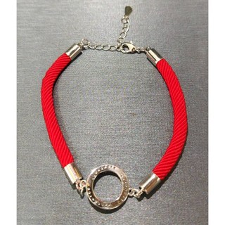 潔白寒星 純銀棉繩手環，簡約時尚設計，親膚舒適材質，提升個人魅力，展現獨特品味