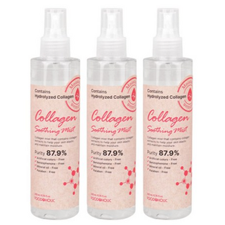 3박스 푸드어홀릭 콜라겐 수딩 미스트 118ml 대용량미스트 피부선물 여성화장품브랜드 여자화장품브랜드 고급여자선물 고급여성선물 고급여자화장품 고급여성화장품 집들이선물 피부관리선물, 3개, 200ml