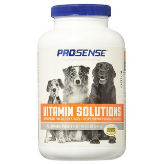 prosense 8in1 狗 綜合營養補充維他命 維生素 pro-sense 寵物保健 狗 犬, 1個, 90顆 效期2028年