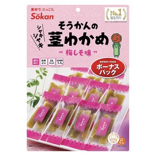 SOKAN 海帶莖 紫蘇梅口味, 1袋, 105g