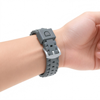 Gueray 갤럭시 실리콘 워치 호환 밴드 아웃도어 시계줄 날개형 스트릿 엣지 스트랩 스마트워치 호환밴드 샤오미 가민 화웨이 포실 20 22 24, 그레이