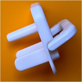 插座保護蓋 台灣專用規格 插座安全蓋 兒童防觸電保護 防水插頭蓋 延長線插座保護, 1個, 三孔 插座保護蓋