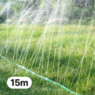 일상포인트 잔디 농사용 관수 튜브형 호스 스프링쿨러 15m, 1개
