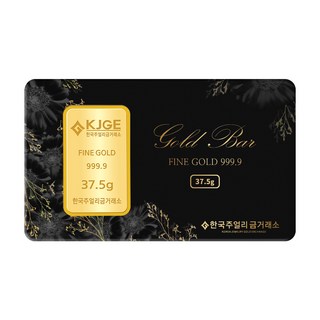 [골드팡] 24k 순금 시그니처 골드바 37.5g 금테크 안전자산 미니바 소장용 반돈 한돈 생일 출산 은퇴 답례품 퇴직 기념 선물추천