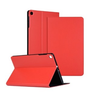 갤럭시 탭S8 플러스 X800 X806 슬림 스마트케이스 튼튼 필기 간편 TAB 조절, 레드, 1개
