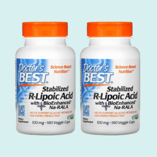 알파리포산 ALA 알리포산 티옥트산 비오틴 닥터스베스트 100mg 180정 2set, 2개
