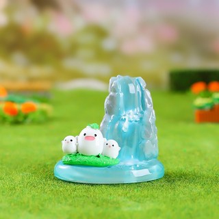 M.M小舖 宮崎駿童話第三彈 盒玩 小號模型公仔 盲盒盲抽 一中盒6入 (現貨), 1個, 06款/哇啦啦 3/4