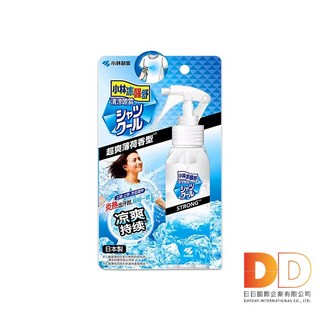 日本 Kobayashi 小林製藥 夏日消暑 衣物用 清涼感 噴霧 100ml/瓶 超爽薄荷 降溫 除臭 涼爽 清涼, 1個