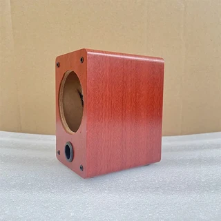 3인치 스퀘어 스피커 빈 상자 셸 앰프 케이스 홈 오디오 작은 HIFI 나무 수동 섀시 하우스, 02 Square Box 1PCS