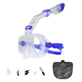 엑시멀 마린웨이브 스노쿨링 마스크, 로열퍼플