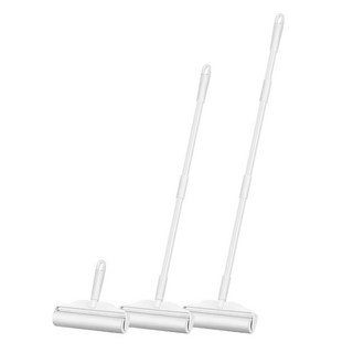 加長型滾輪黏毛器 斜撕除塵滾筒組 輕鬆去除灰塵/毛髮/各種屑屑, 1個