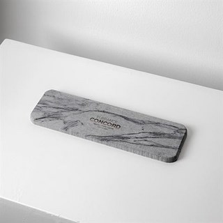 珪藻土牙刷架 矽藻土牙刷架 硅藻泥洗漱墊 洗手檯速乾硅藻土洗漱墊電動牙刷置物架肥皂防水墊 洗漱墊, 7x22cm 灰色大理石紋, 1個