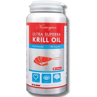 Isbjorn 挪威北極熊 南極純磷蝦油膠囊 90粒 400mg, 1個, 90顆