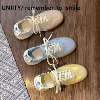 雲朵感 芭蕾lithe系列德訓鞋軟皮透氣阿甘鞋女2025新款運動小白鞋, 米色升級版,37, 米色升級版, 37