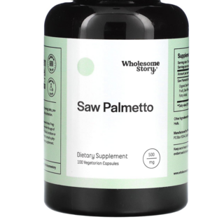 Wholesome sawpalmetto 정품 미국산 쏘팔메토 옥타코사놀 추천 고함량 소팔메토 500mg 알약100캡슐 미국직배송, 100정, 1개, 100정