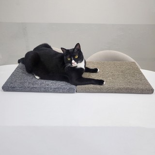 8DECO 고양이 탄탄 스크래쳐 우드평판형 고양이쉼터 고양이 쇼파, 1개, 고양이 스크래쳐_브라운