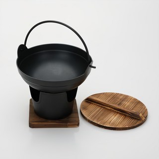 노뉴 미니냄비 NONEW-MP2000 20cm, 블랙, 1세트