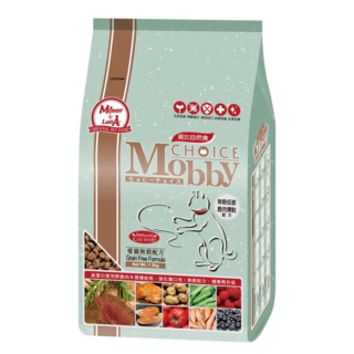 Mobby 莫比 全齡貓 愛貓無穀配方 乾飼料, 鹿肉 + 鮭魚, 1.5kg, 1袋