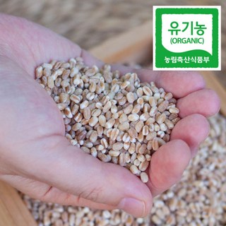 유기농 통밀쌀 국산 밀쌀 생밀 통밀밥, 통밀쌀(유기농) 1kg, 1개