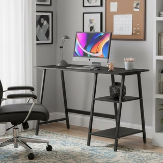 河狸居家 耐磨低甲醛 電腦桌/寫字桌 BH-OD-51A, 黑色