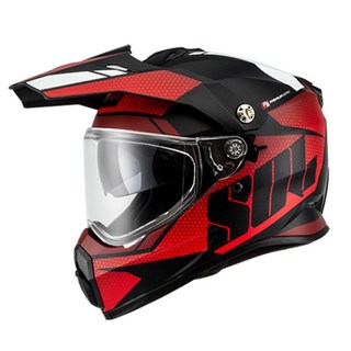 SOL 헬멧 SS-2P RAMBLER MATT BLACK/RED, L, 블랙레드