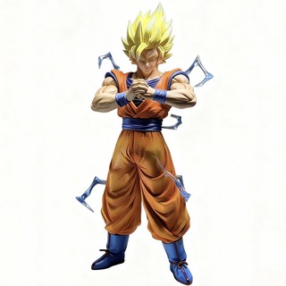 LovEly스토리 드래곤볼Z 슈파사이어인2 손오공 S+풀 페인팅 피규어 31cm, 1개