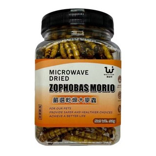維益特 嚴選乾燥蟲乾 麵包蟲 大麥蟲 黑水虻 蟋蟀 小魚乾 南極蝦 蚱蜢_300g 450g, 1個, 乾燥大麥蟲_400G
