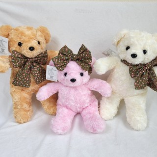 애착곰인형/플로 리타베어/귀요미 수제국산곰/포근한꿀잠곰/스카프곰선물인형, 소, 크림(cream), 1개