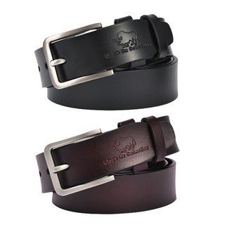 1+1 블랙옥스 클래식 소가죽 벨트 정장 캐주얼 청바지 선물용